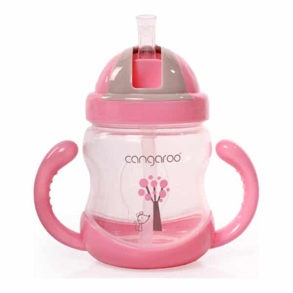 Εκπαιδευτικό Ποτηράκι 6m+ 280ml Cangaroo C0582 Pink
