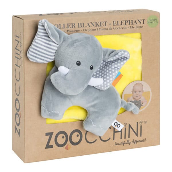 Κουβέρτα Αγκαλιάς & Λίκνου 69x99εκ. - Zoocchini Elephant Buddy