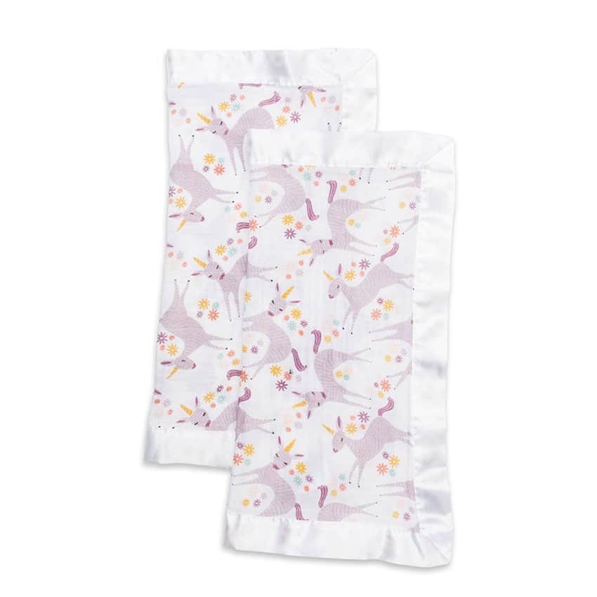 Σετ 2τμχ. Luxurious Νάνι 40x40εκ. - Lulujo Unicorn