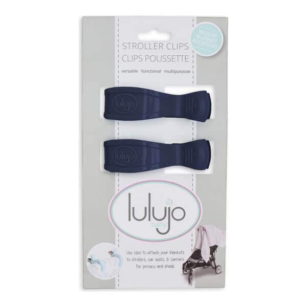 Σετ Κλιπ 2 τμχ. για το Καρότσι - Lulujo Μπλε