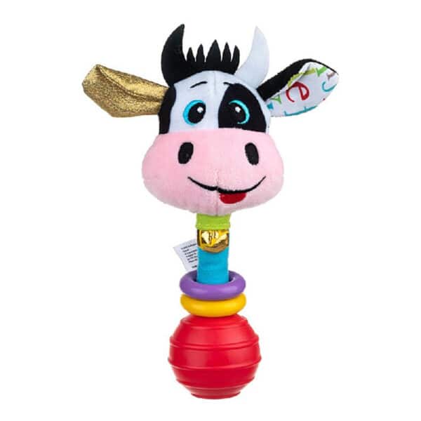 Βρεφική Κουδουνίστρα Bali Bazoo Cow Clara 85134