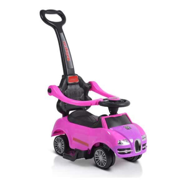 Ποδοκίνητο Αυτοκινητάκι με Λαβή Γονέα - MONI Rider 308 Pink
