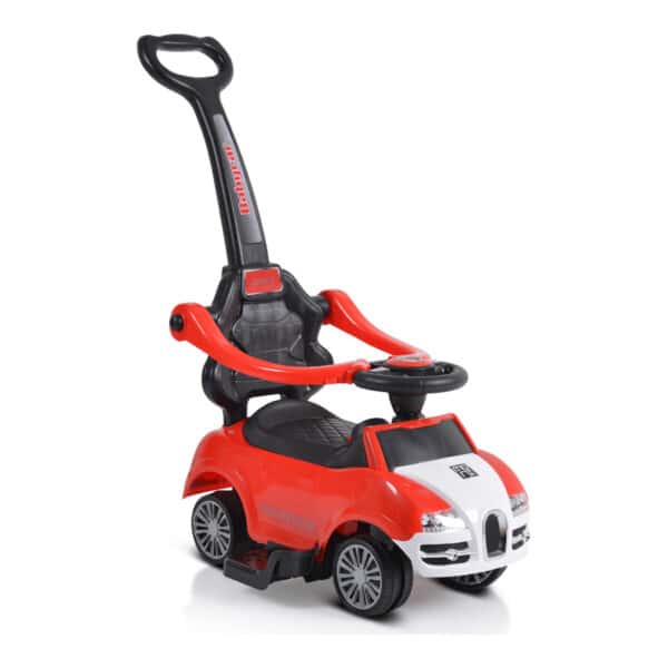 Ποδοκίνητο Αυτοκινητάκι με Λαβή Γονέα - MONI Rider 308 Red