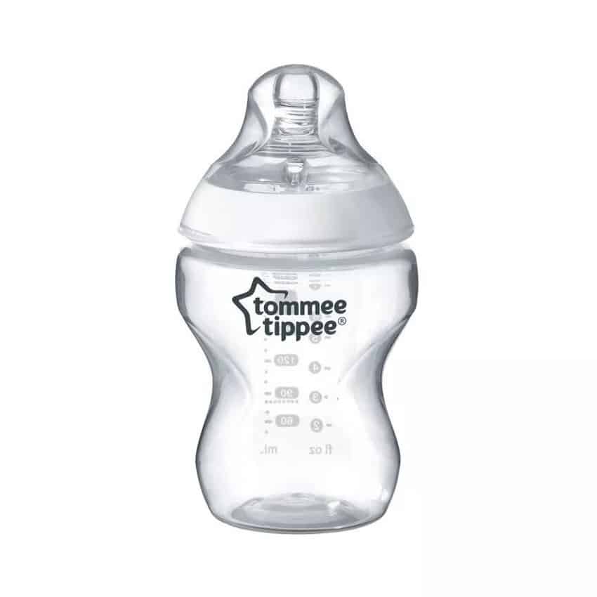 Tommee Tippee - Πλαστικό μπιμπερό Closer to Nature 260ml 1τμχ - Αργής Ροής 0m+