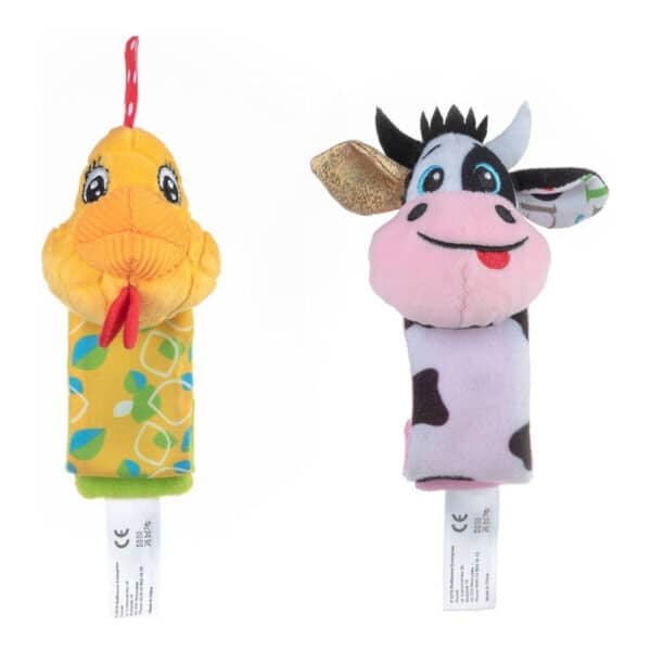 Μαλακό Παιχνίδι Κουδουνίστρα Bali Bazoo Farm Rattle 85684 - Image 2