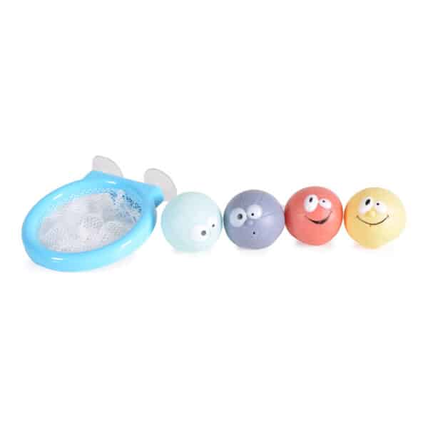 Alternative view of Παιχνίδι Μπάνιου Μπασκέτα με 4 Μπάλες Kaichi Bath toys K999-205B