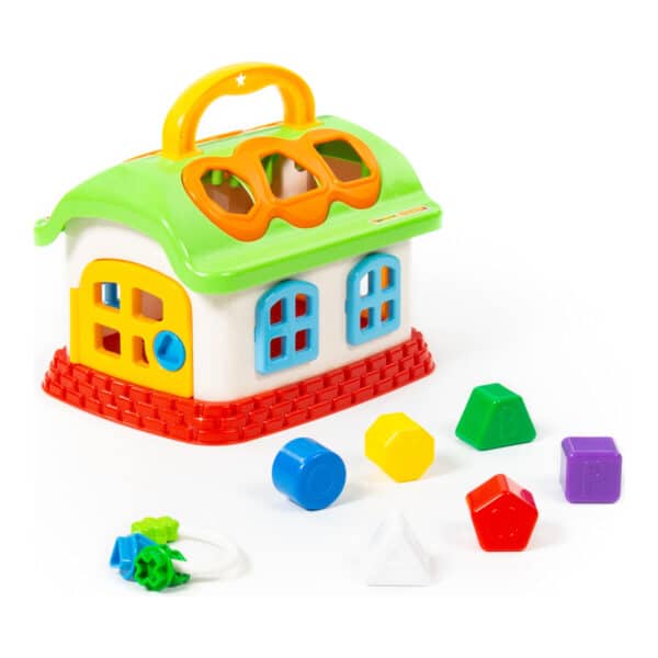 Παιχνίδι ταξινόμησης - Polesie Fairy House Shape Sorter 48745