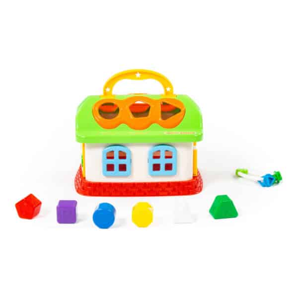 Παιχνίδι ταξινόμησης - Polesie Fairy House Shape Sorter 48745 - Image 3