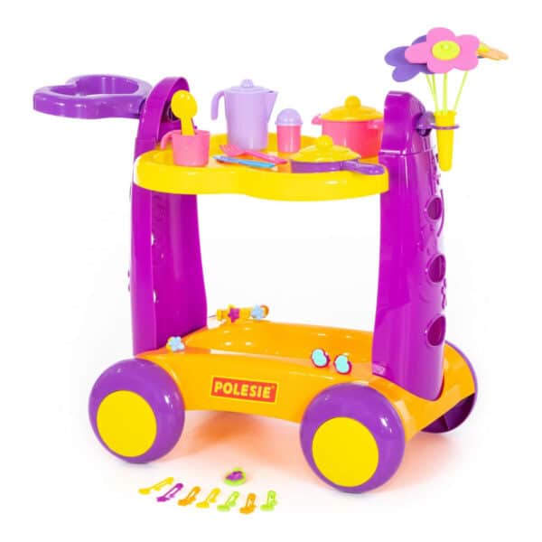 Τρόλεϊ σερβιρίσματος - Polesie toys serve n play trolley 4960