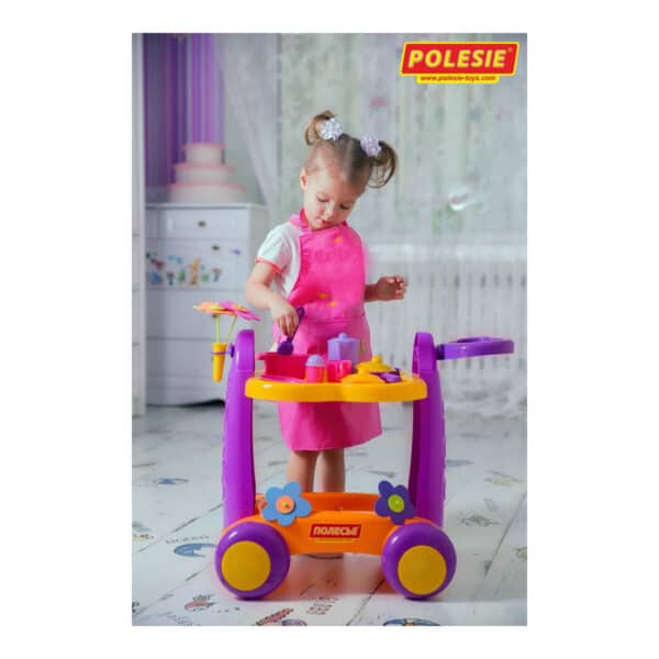 Alternative view of Τρόλεϊ σερβιρίσματος - Polesie toys serve n play trolley 4960