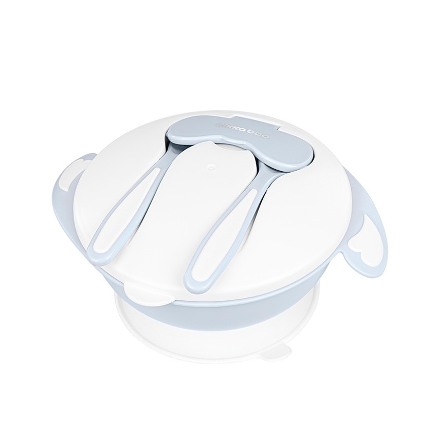 Μπωλάκι Φαγητού 4 σε 1 - Kikka Boo Bowl Blue