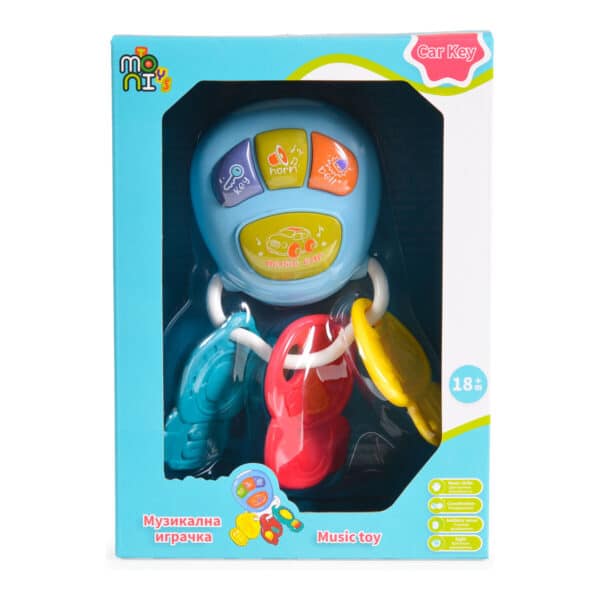 Alternative view of Μουσικά Κλειδιά - MONI Toys 855-73A Blue
