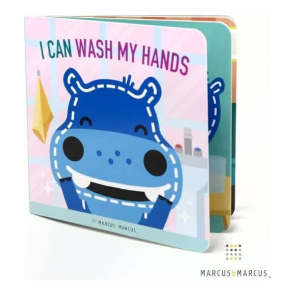 Εκπαιδευτικό βιβλίο Marcus&Marcus Ι can wash my hands