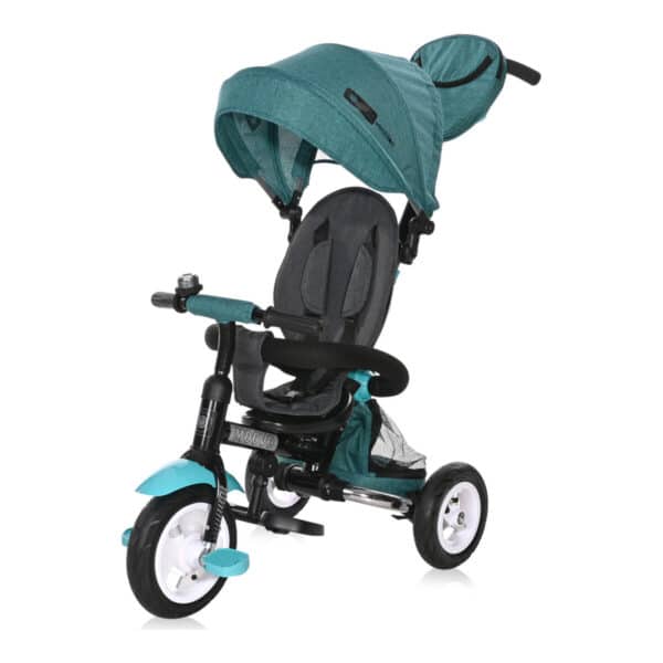 Τρίκυκλο Ποδηλατάκι Με Λάστιχα Αέρα Lorelli Moovo Green Luxe