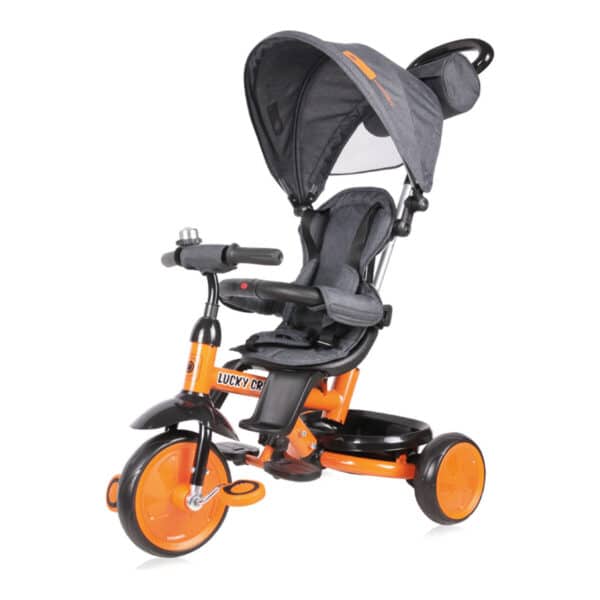 Τρίκυκλο Ποδήλατο Lorelli Lucky Crew Black-Orange