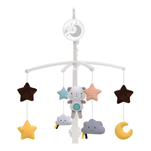 Μουσικό Περιστρεφόμενο Cangaroo Dreamy 63605 Grey