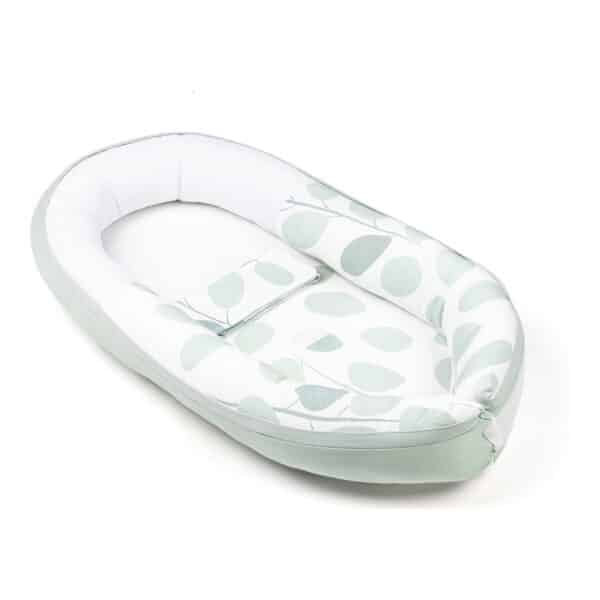 Βρεφική Φωλιά Doomoo Cocoon Leaves Aqua Green