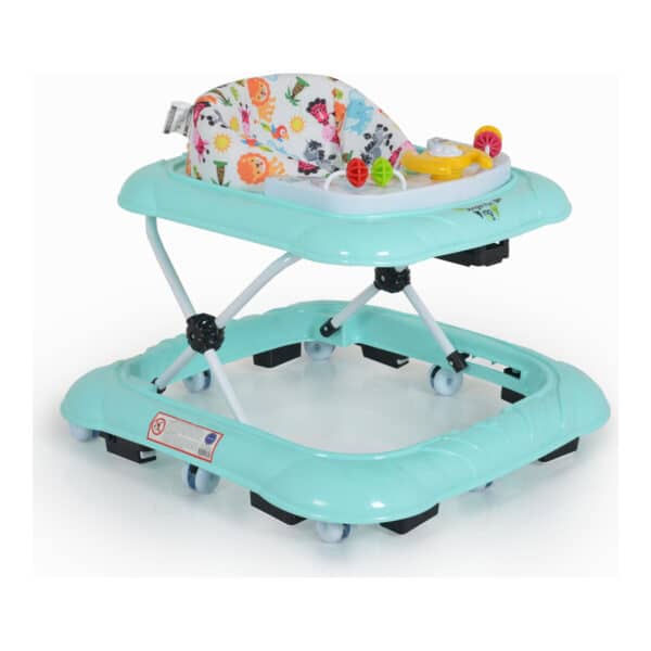 Βρεφική Περπατούρα Moni Jungle Fun Mint