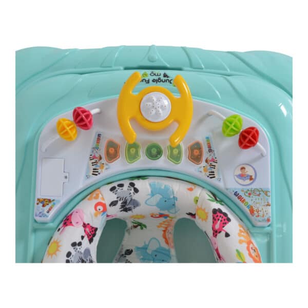 Alternative view of Βρεφική Περπατούρα Moni Jungle Fun Mint