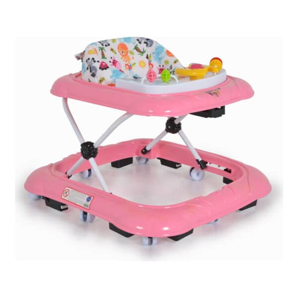 Βρεφική Περπατούρα Moni Jungle Fun Pink