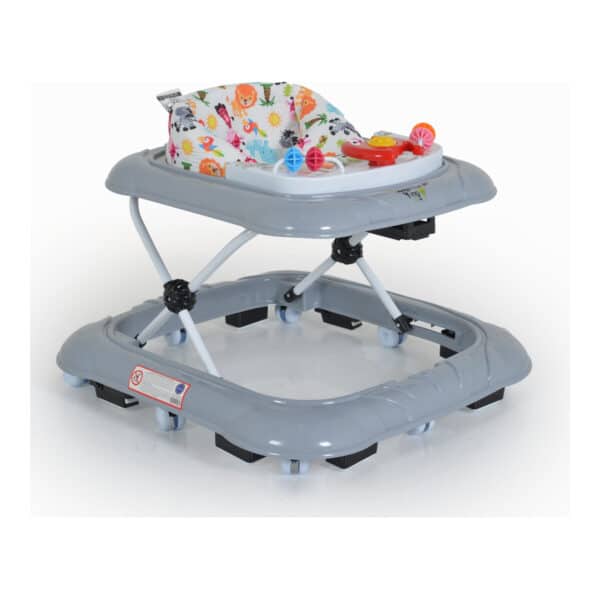 Βρεφική Περπατούρα Moni Jungle Fun Grey