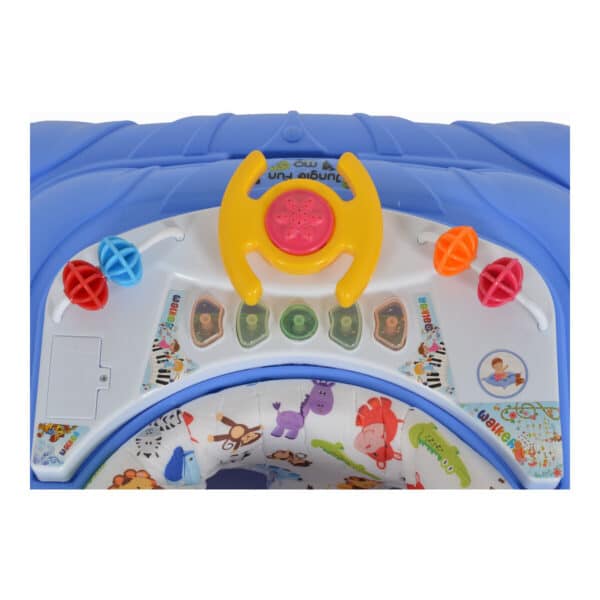 Alternative view of Βρεφική Περπατούρα Moni Jungle Fun Blue