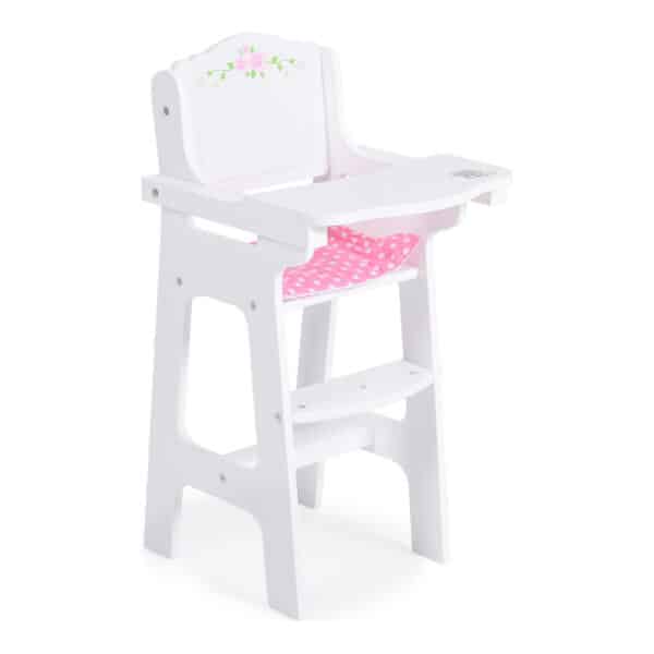 Ξύλινο Καρεκλάκι Φαγητού για Κούκλες MONI Toys PH12B012
