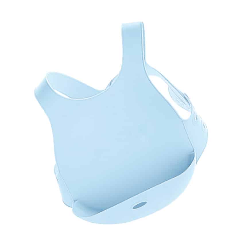Σαλιάρα Σιλικόνης Minikoioi Blue