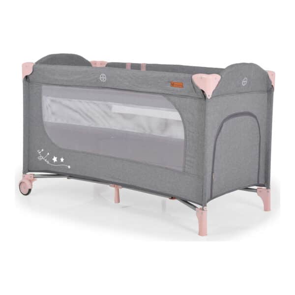 Παρκοκρέβατο 2 Επιπέδων Cangaroo Skyglow Pink