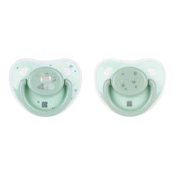 Πιπίλα Σιλικόνης 6-18m 2τμχ Kikka Boo Savanna Mint