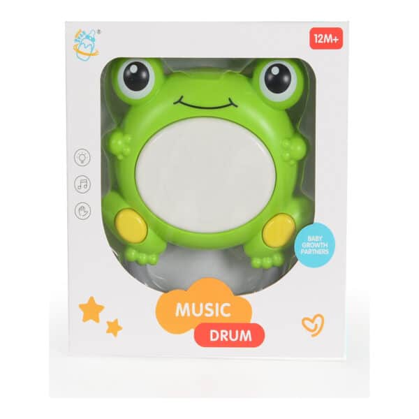 Μουσικό Παιχνίδι-Τύμπανο MONI Toys Frog MBX06-1
