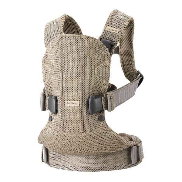 Μάρσιπος BabyBjorn One 3D Mesh Grey beige