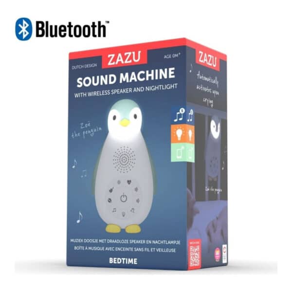 Alternative view of Πιγκουίνος Νανουρίσματος Με Bluetooth/USB/Φωτάκι ZAZU Blue