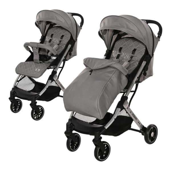 Καρότσι Βόλτας με Ποδόσακο Lorelli Fiorano Dolphin Grey