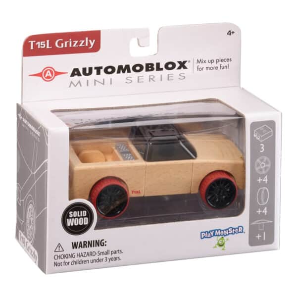Ξύλινο Αυτοκινητάκι Automoblox Mini T15L Grizzly 55134