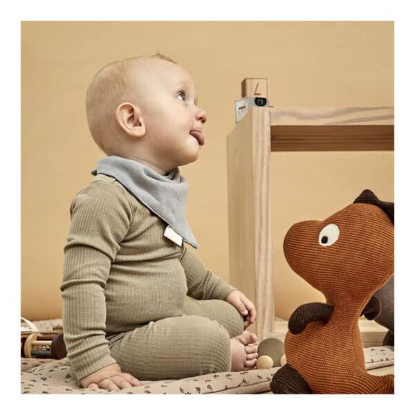 Σαλιάρα διπλής όψης 2τμχ Nuuroo Acile Mahogany/Woodrose - Image 2