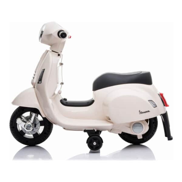 Ηλεκτροκίνητη Μηχανή Vespa 6V BO GTS Super Sport White - Image 2