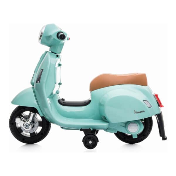 Ηλεκτροκίνητη Μηχανή Vespa 6V BO GTS Super Sport Green - Image 3