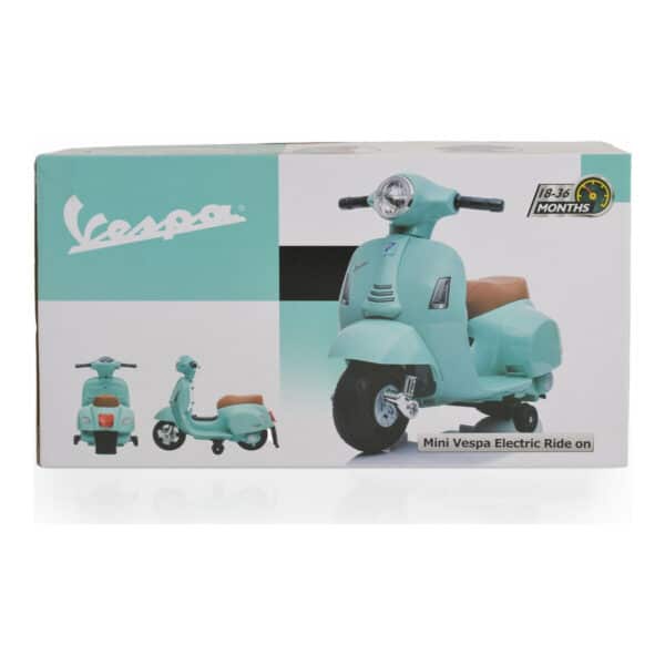 Ηλεκτροκίνητη Μηχανή Vespa 6V BO GTS Super Sport Green - Image 2