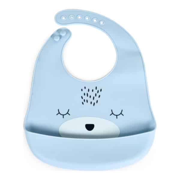 Σαλιάρα Σιλικόνης Cangaroo Oscar Blue - Image 2