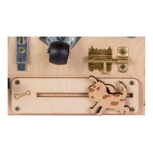 Ξύλινος πίνακας δραστηριοτήτων Moni Toys Small MT03 - Image 2