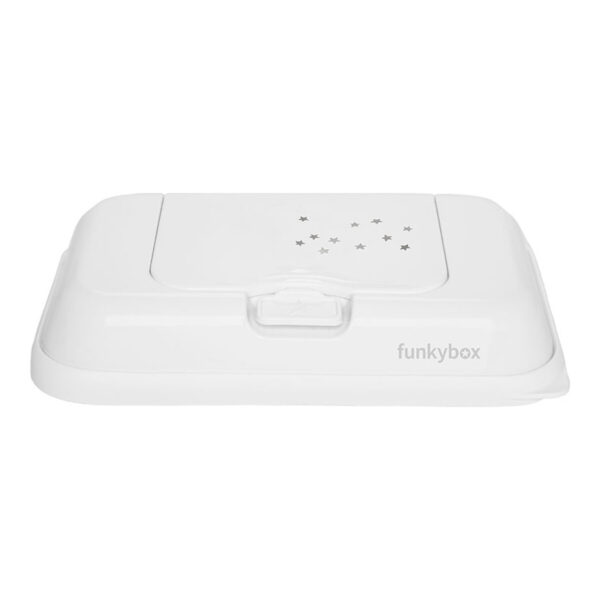 Θήκες για μωρομάντηλα Funkybox To Go Little stars White