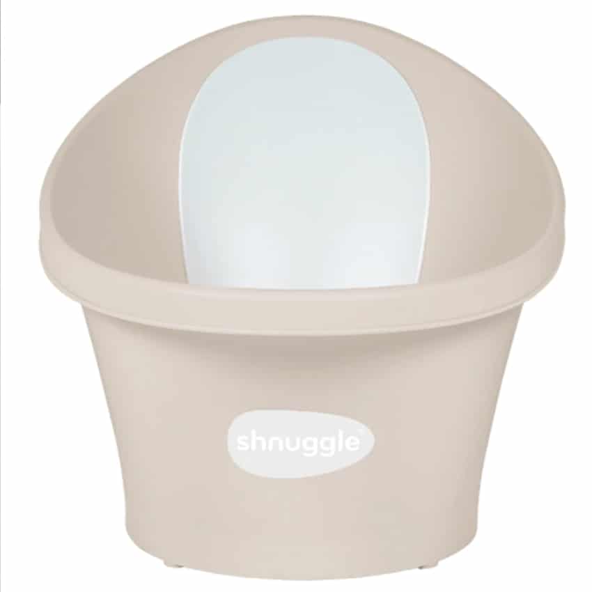 Shnuggle Μπανάκι με τάπα 0-12 μηνών Μπεζ