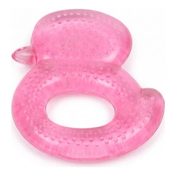 Μασητικό Οδοντοφυΐας με νερό- Cangaroo Duck Pink T1199 BPA free