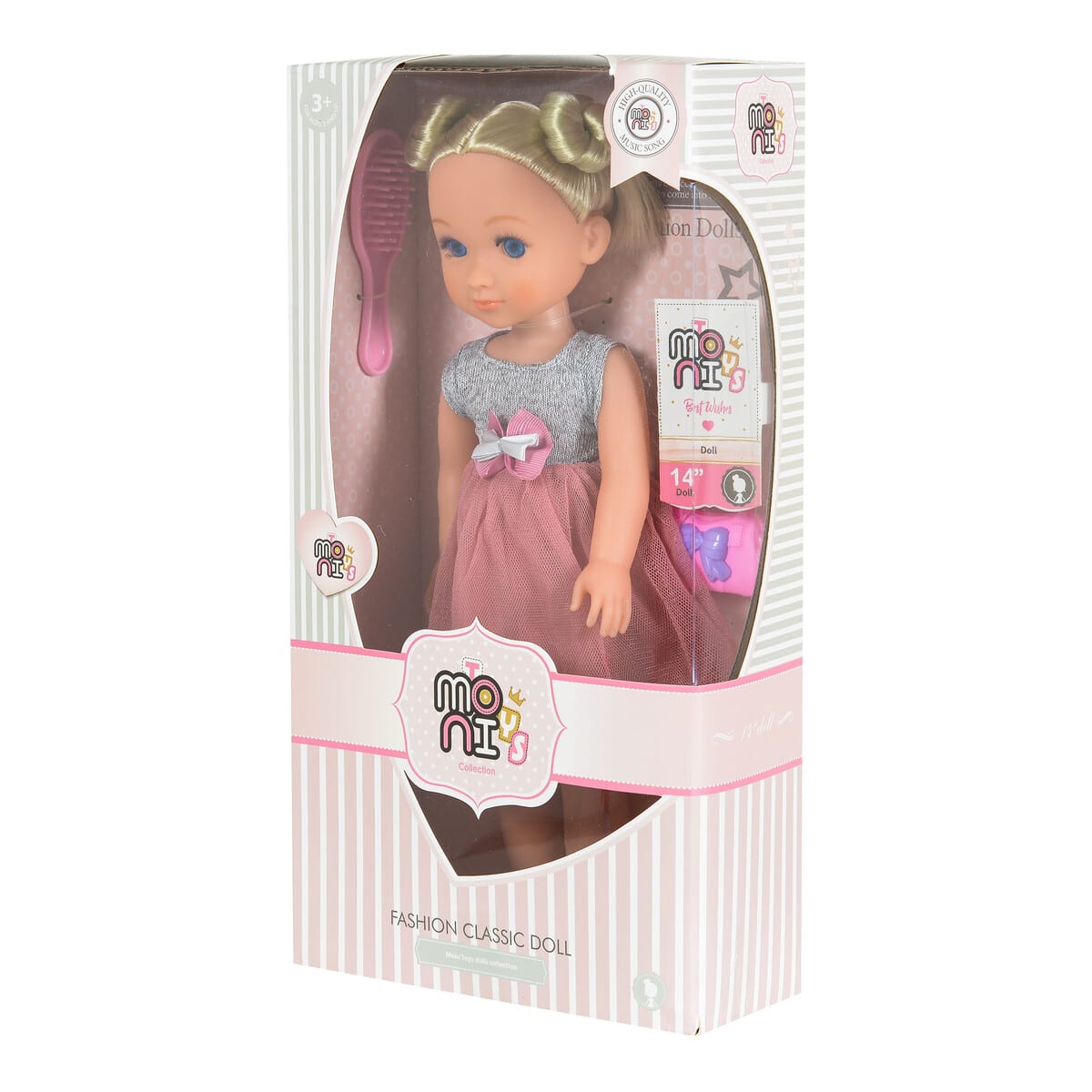 Κούκλα με Αξεσουάρ 36εκ Moni Toys 9650 - Image 3