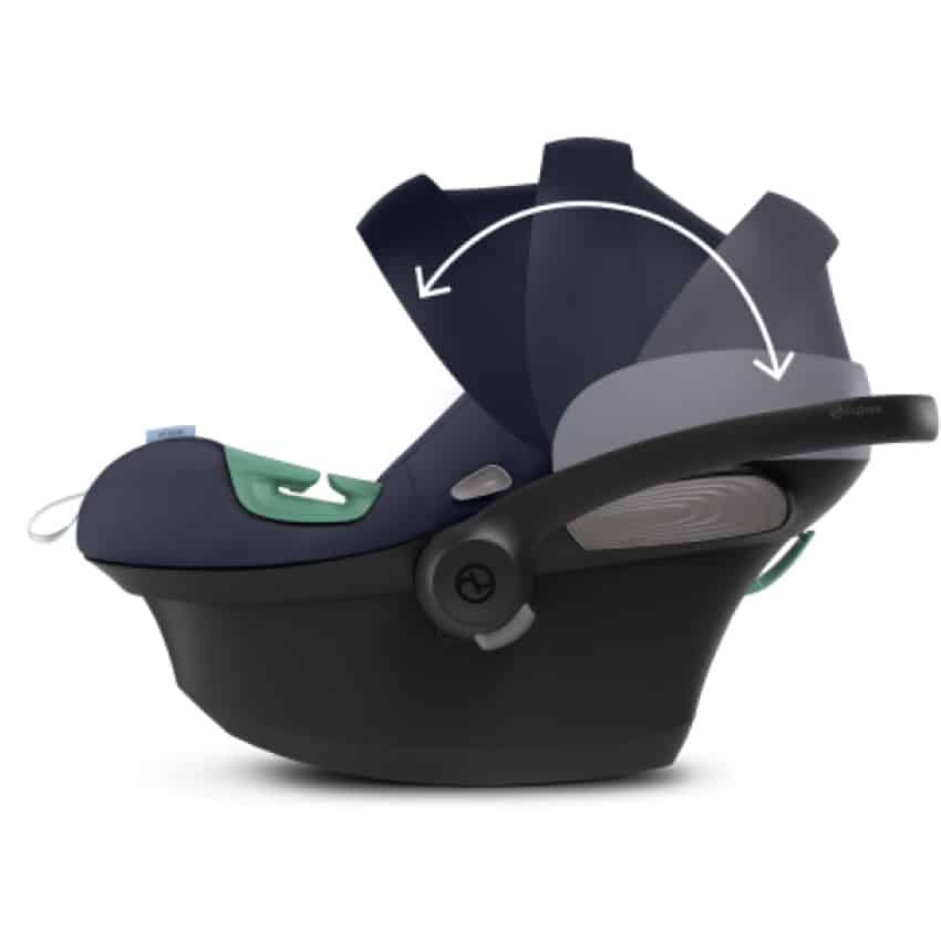 Κάθισμα Αυτοκινήτου 0-13kg Cybex Aton S2 i-Size Moon Black