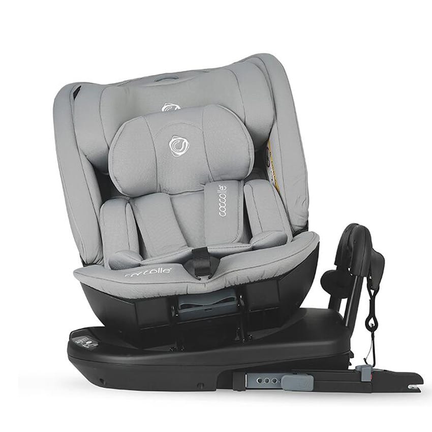 Κάθισμα Αυτοκινήτου 0-36kg Coccolle iSize Velsa 360° Neutral Grey