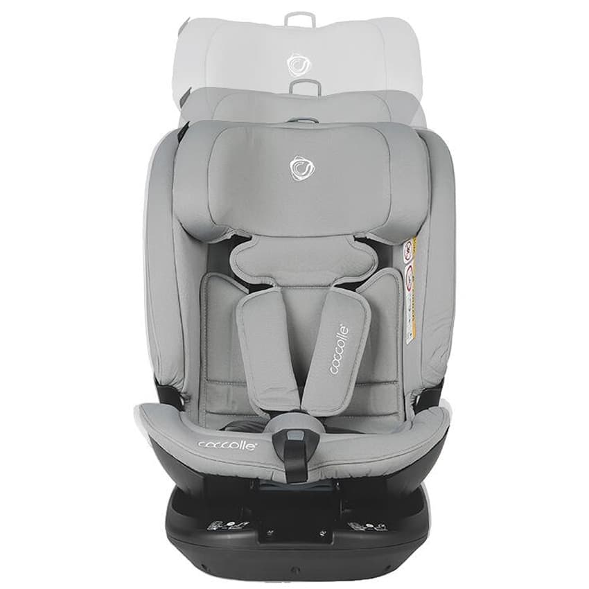 Κάθισμα Αυτοκινήτου 0-36kg Coccolle iSize Velsa 360° Neutral Grey