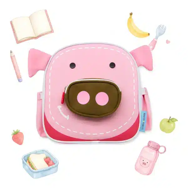 Βρεφική Iσοθερμική lunch bag Marcus&Marcus Γουρουνάκι