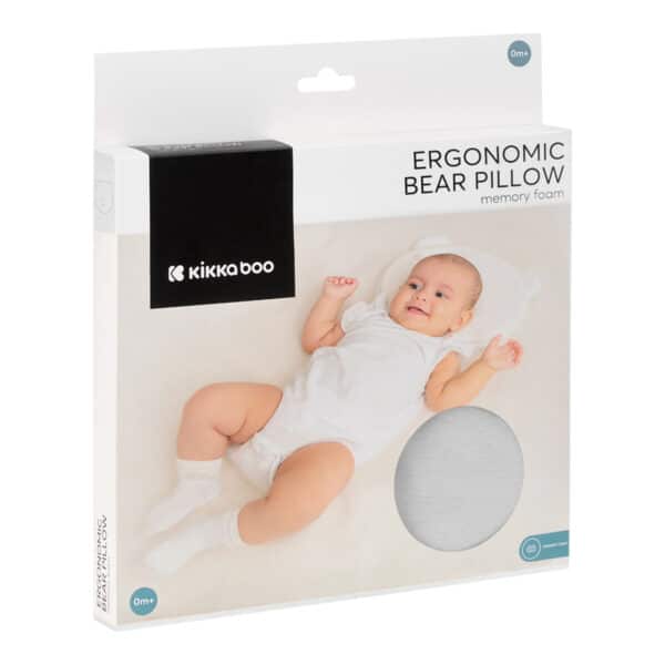 Alternative view of Εργονομικό Μαξιλάρι Με Αφρό Μνήμης Kikka Boo Bear Airknit Grey